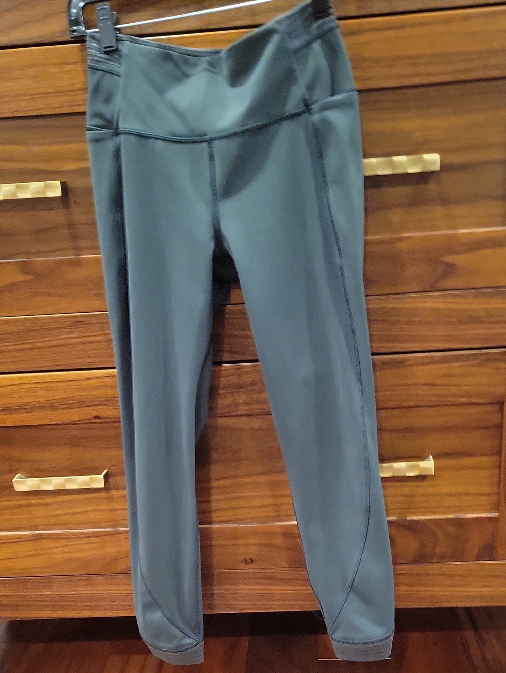 Lululemon athletica High-Rise Leggings in Slate Green